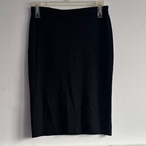 Classic Black Pencil Skirt
